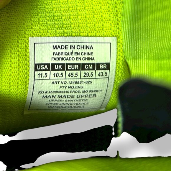 UNDER ARMOUR Men's 11.5 MICRO G DRIVE Clutch Fit Orange/Yellow/Black Basketball - Picture 11 of 11